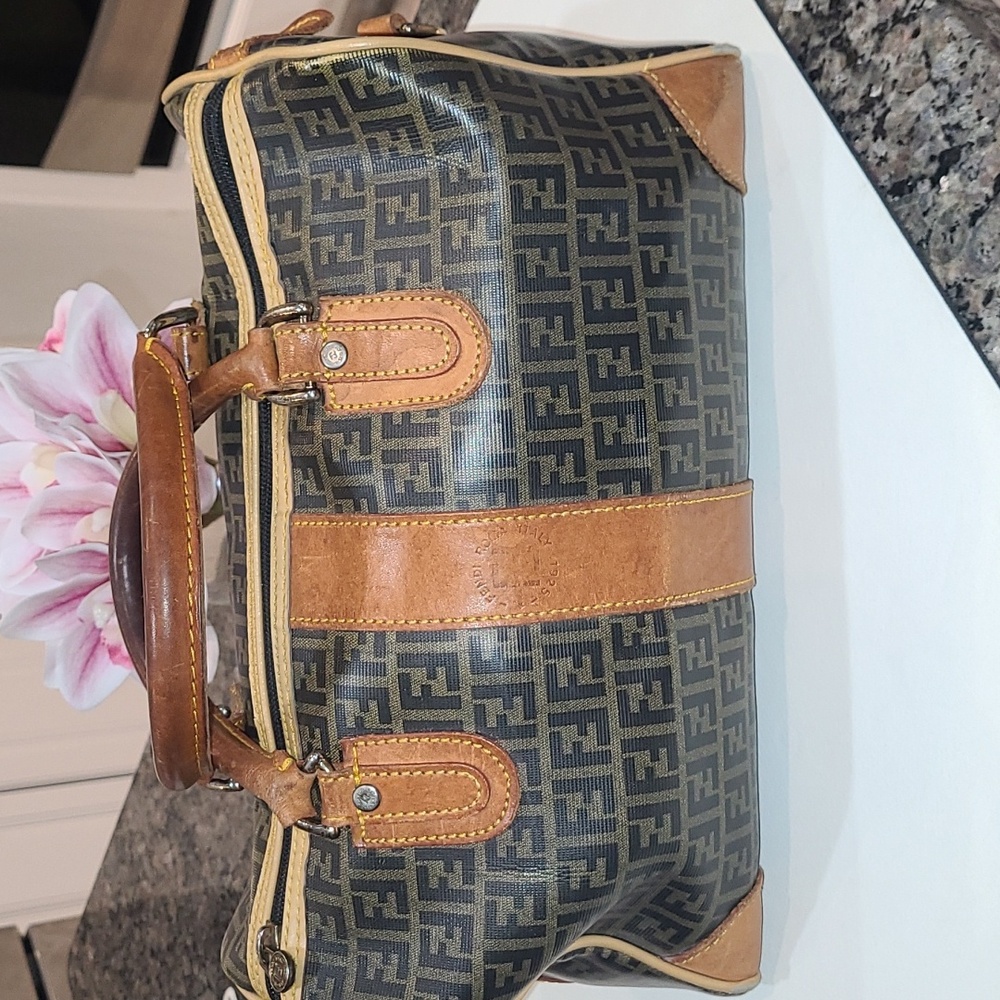 RARE~FENDI ZUCCA~SPEEDY SIZE